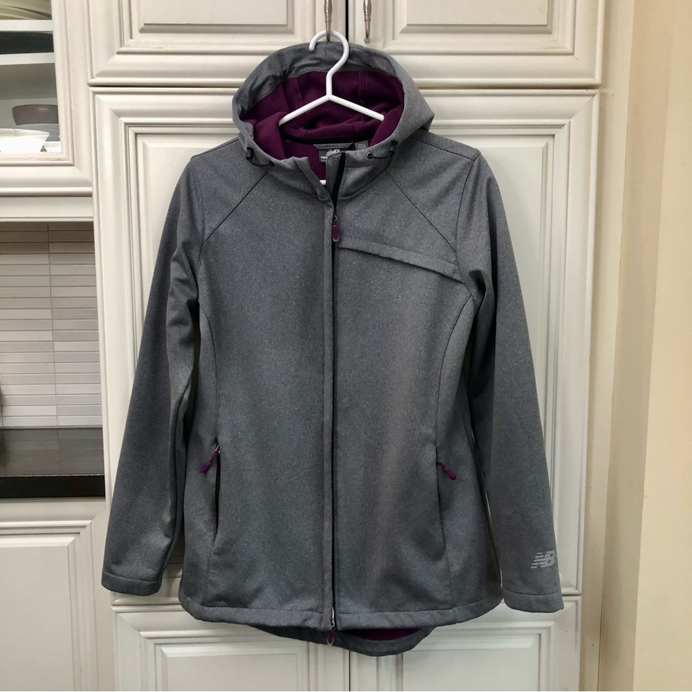 New Balance women’s fleece lined rain jacket